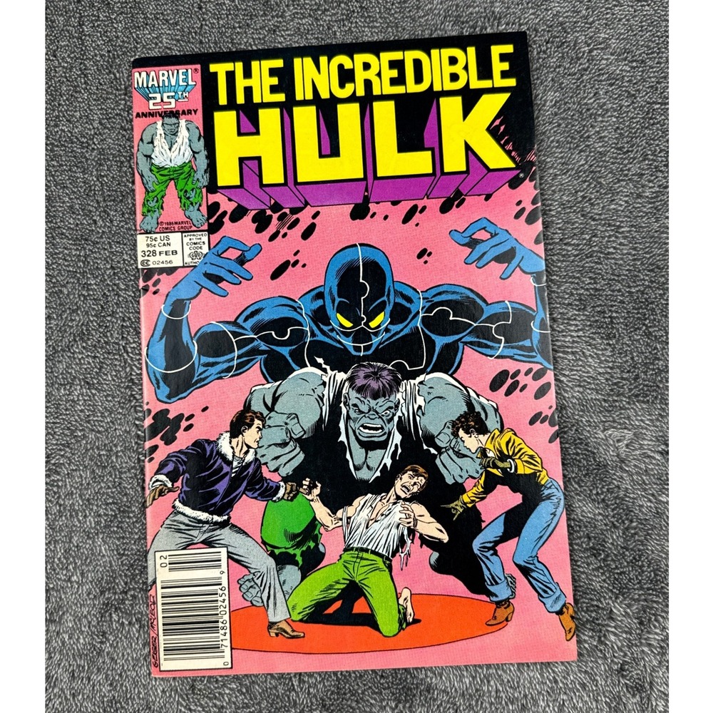 The Incredible Hulk #328 Marvel Comics 1987 Grey‎ Hulk Al Milgrom Copper Age